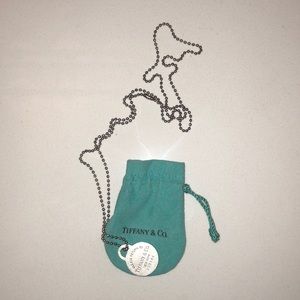 Tiffany & Co dog tag